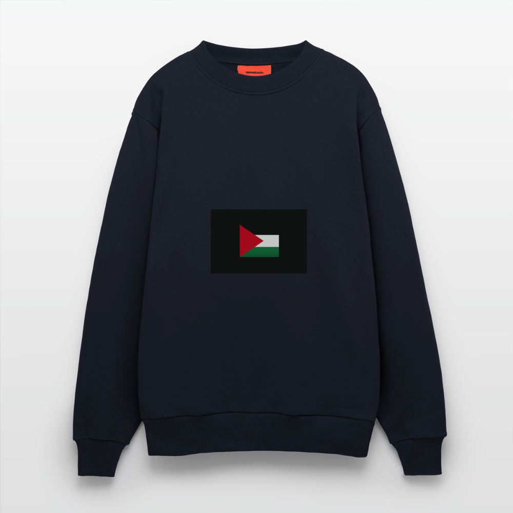 Sweat bio décontracté fabriqué en UE palestine - DARK NAVY