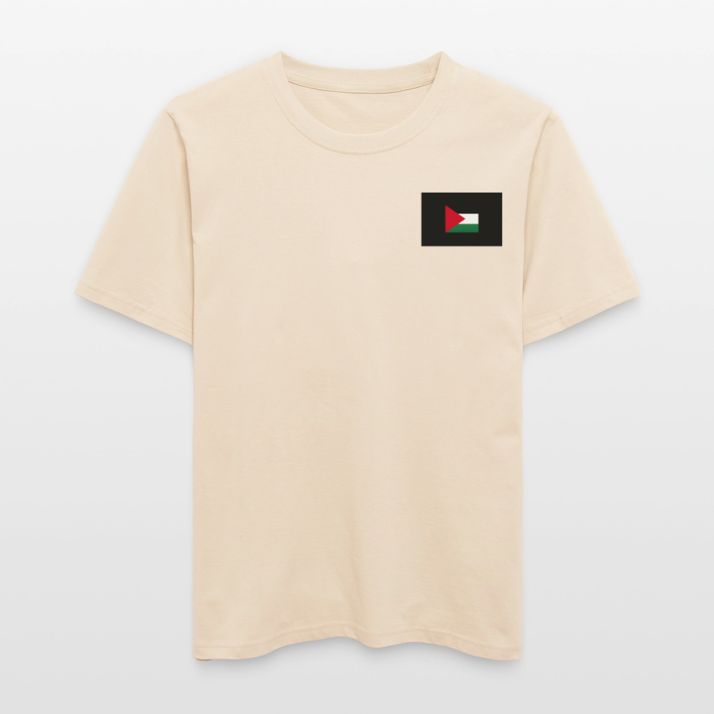 T-shirt bio décontracté SPARKER Stanley/Stella Unisexe Palestine - blanc gris