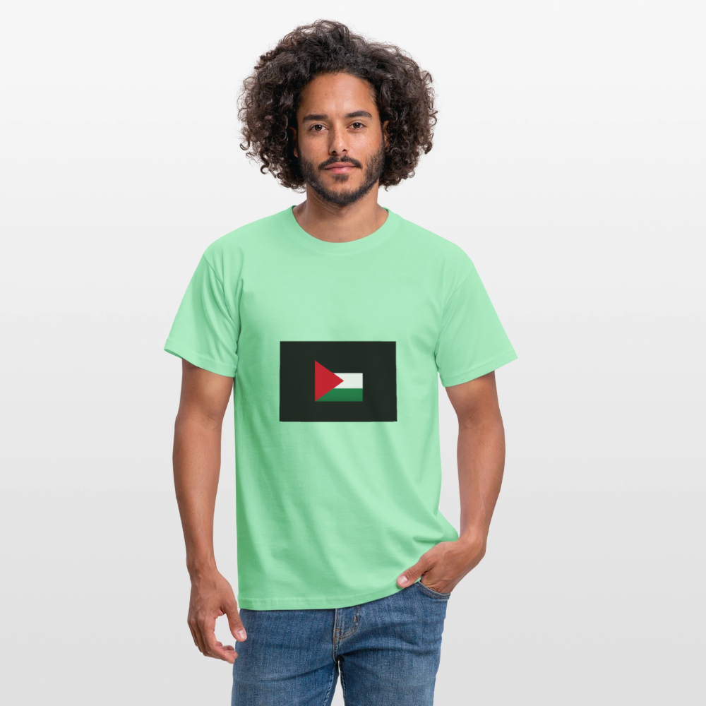 T-shirt Homme Palestine - vert menthe