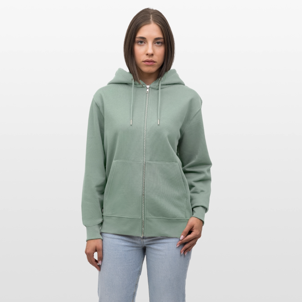 Veste à capuche bio CULTIVATOR Stanley/Stella Unisexe Palestine - vert de gris clair