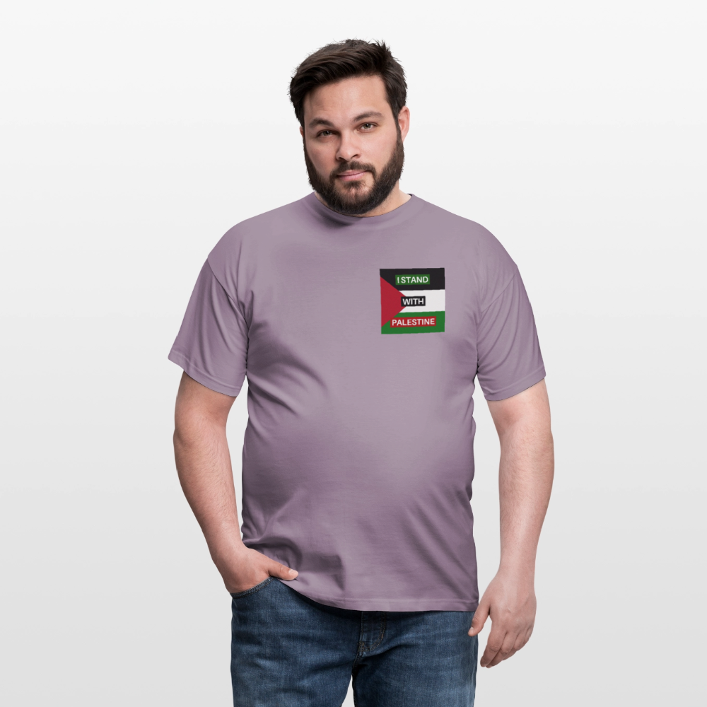 Men's T-Shirt Palestine - purple-grey