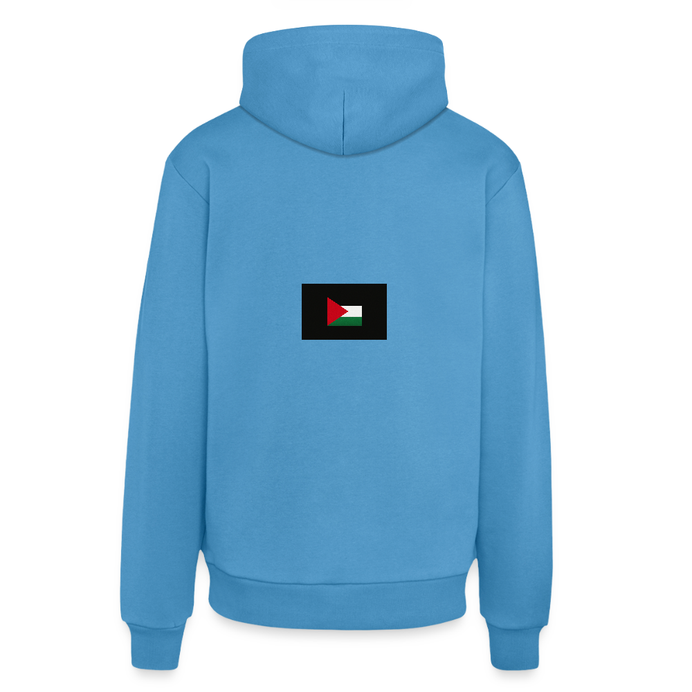 Sweat à capuche bio décontracté fabriqué en UE palestine -  Sol Blue