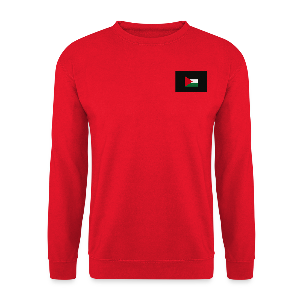 Sweat-shirt Unisex Palestine - rouge