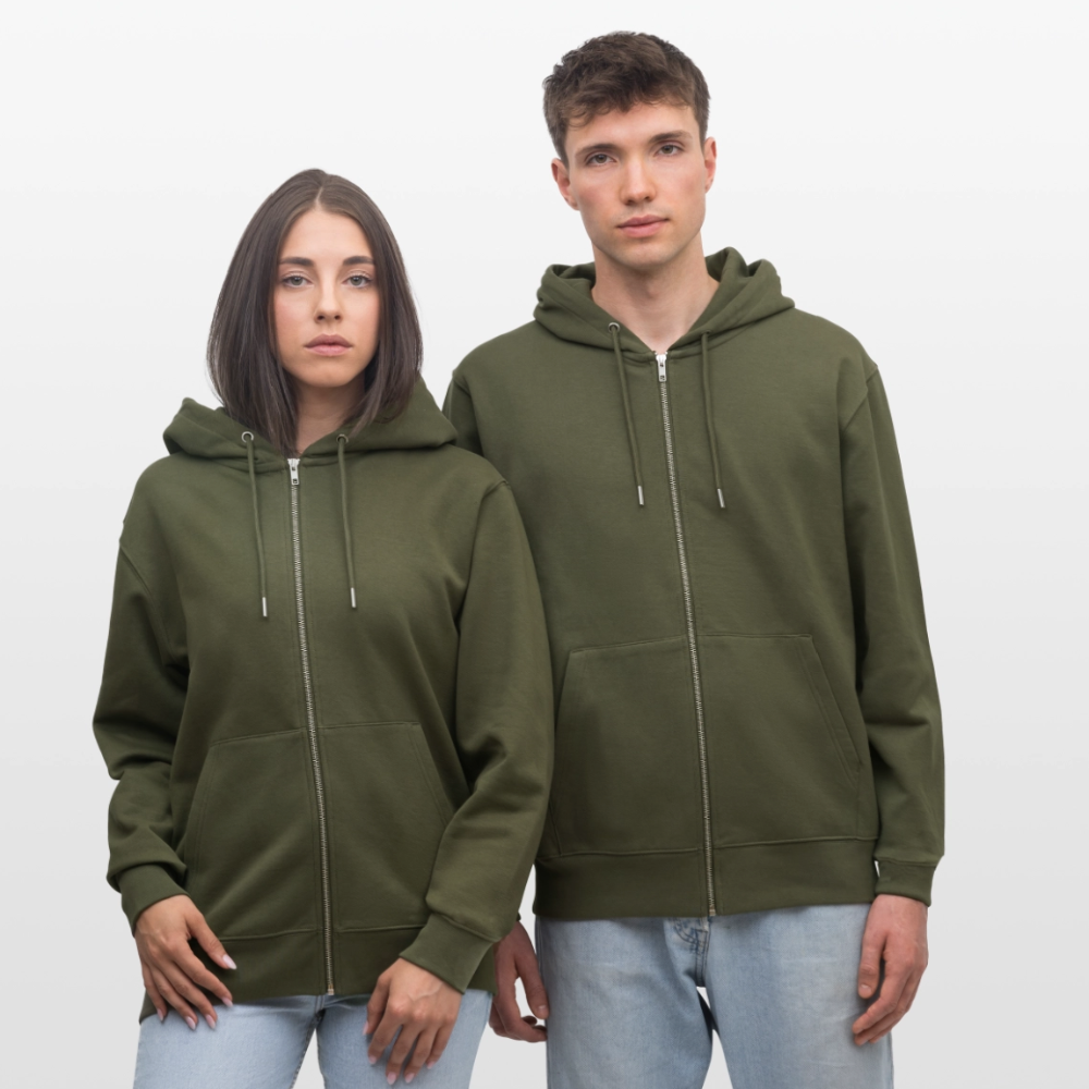 Veste à capuche bio CULTIVATOR Stanley/Stella Unisexe Palestine - kaki