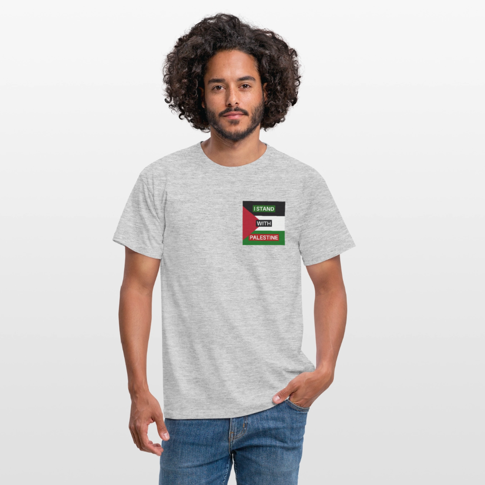 Men's T-Shirt Palestine - heather grey