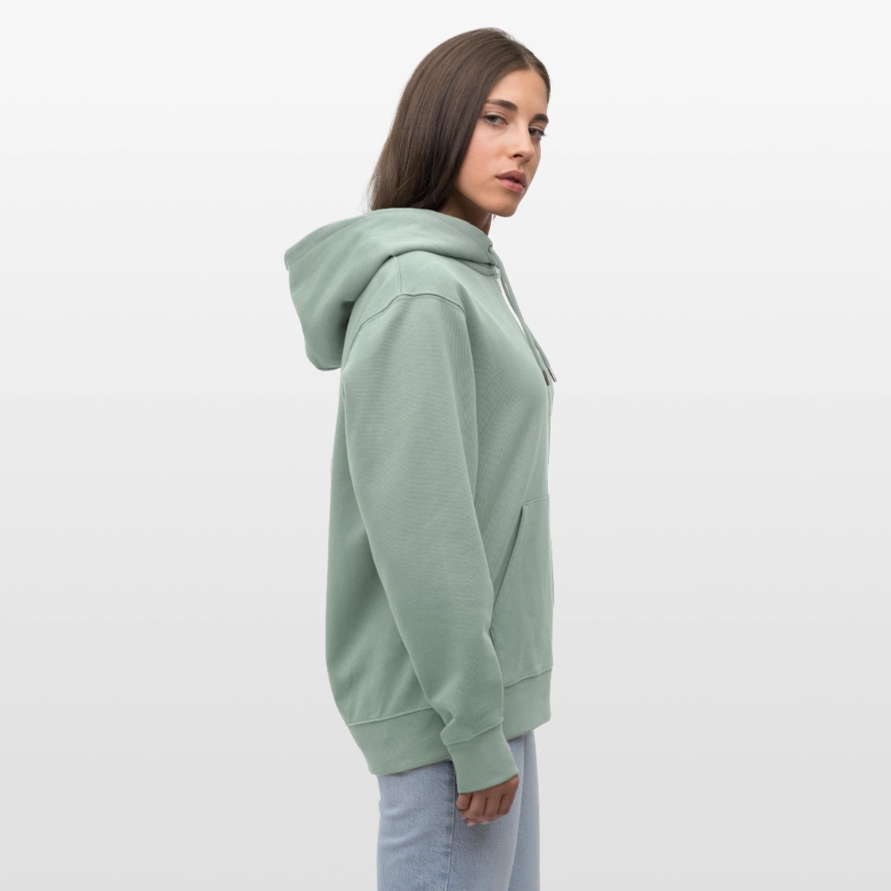 Veste à capuche bio CULTIVATOR Stanley/Stella Unisexe Palestine - vert de gris clair