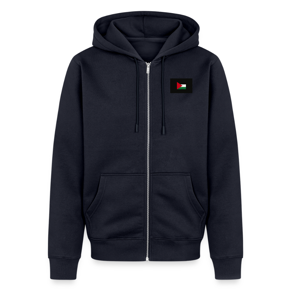 Veste à capuche Premium Homme Palestine - bleu marine