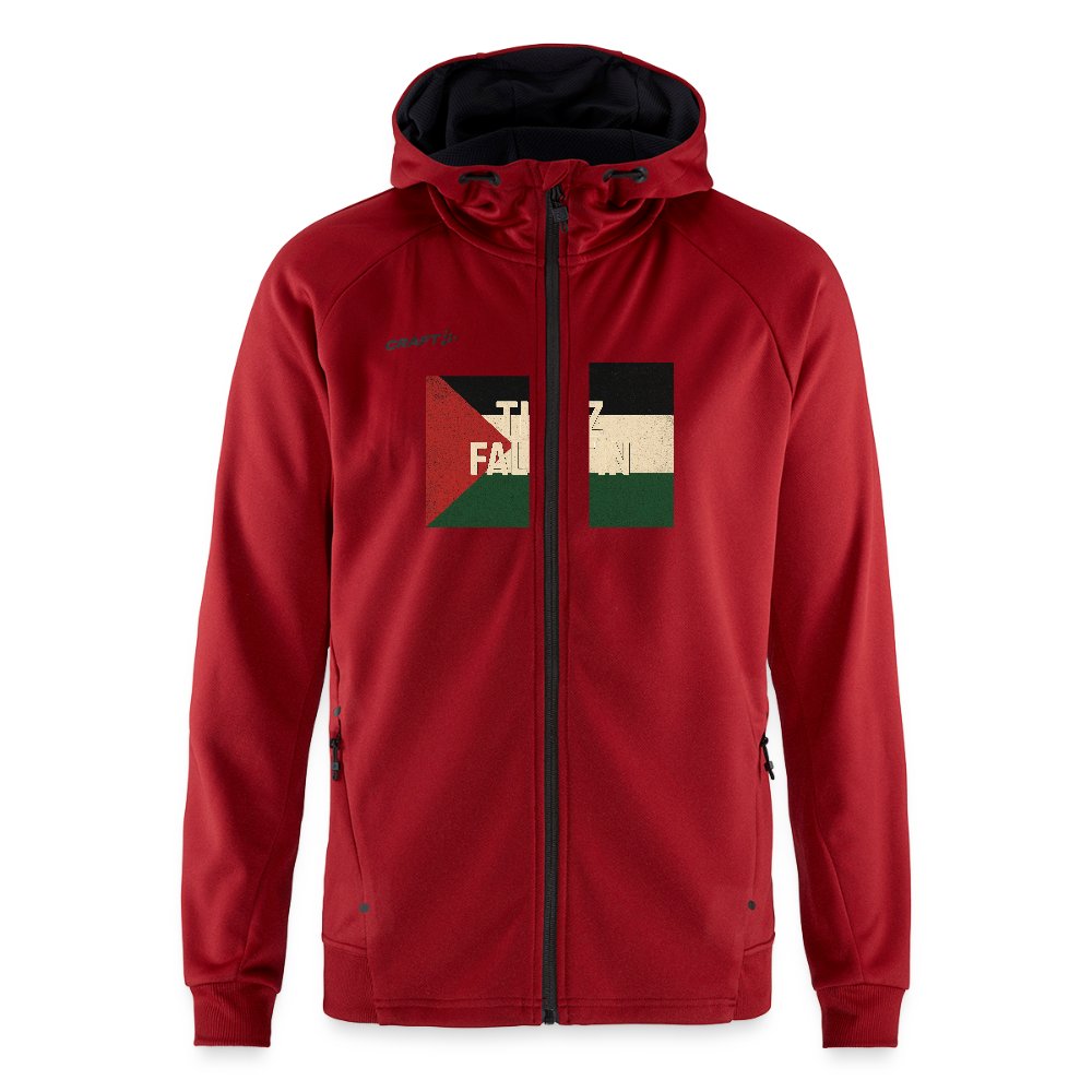 Veste à capuche ADV Unify CRAFT - rouge foncé