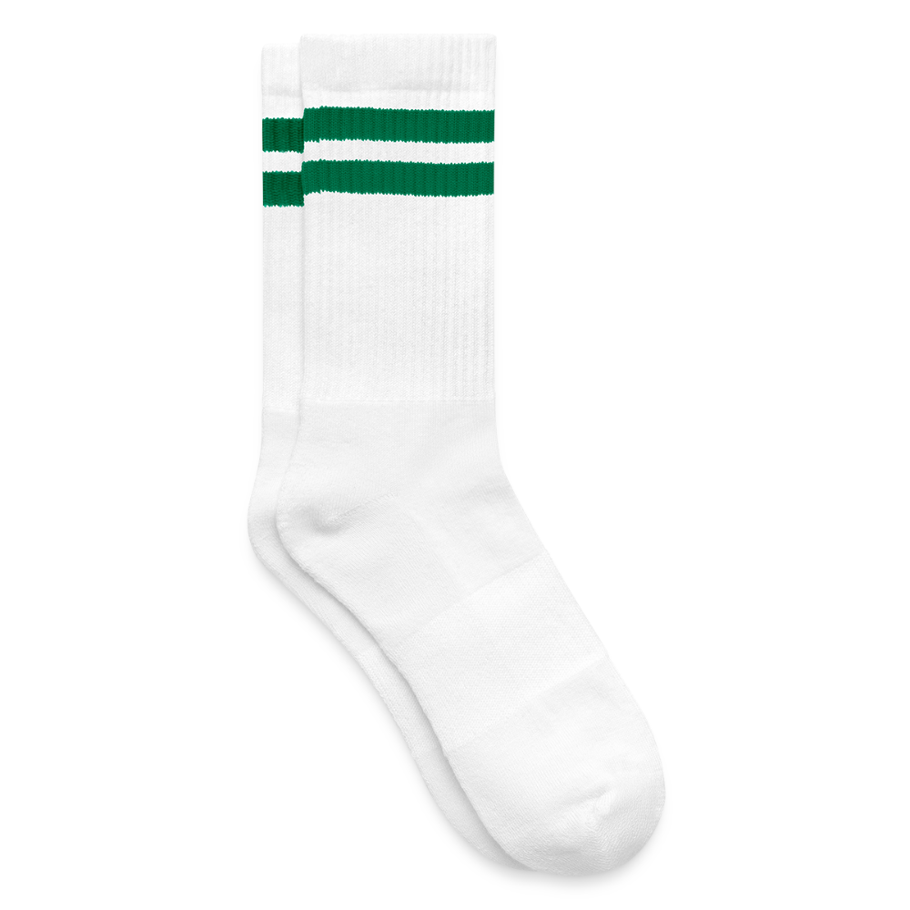 Chaussettes de tennis - blanc/vert