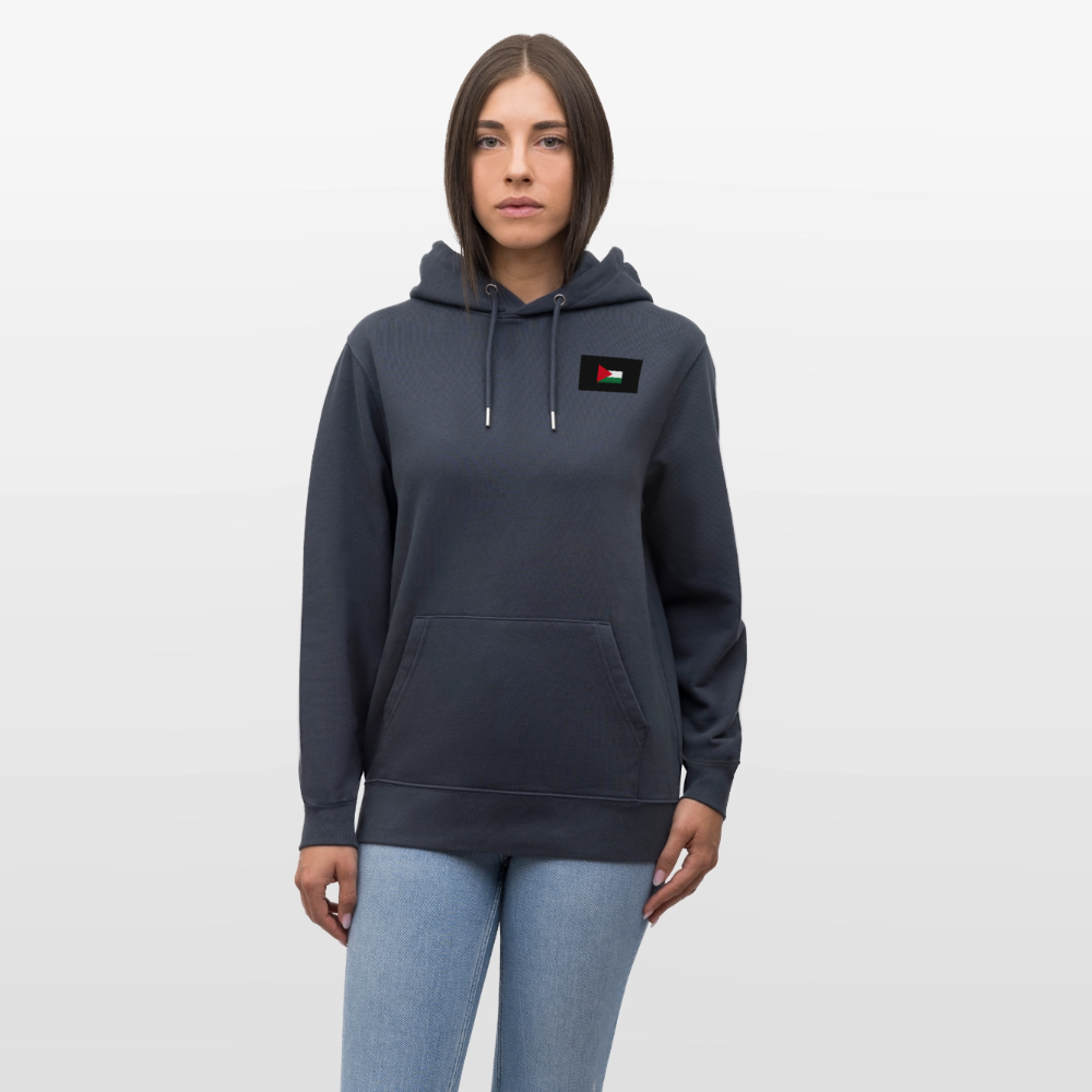 Sweat à capuche bio CRUISER Stanley/Stella Unisexe Palestine - bleu pétrole foncé