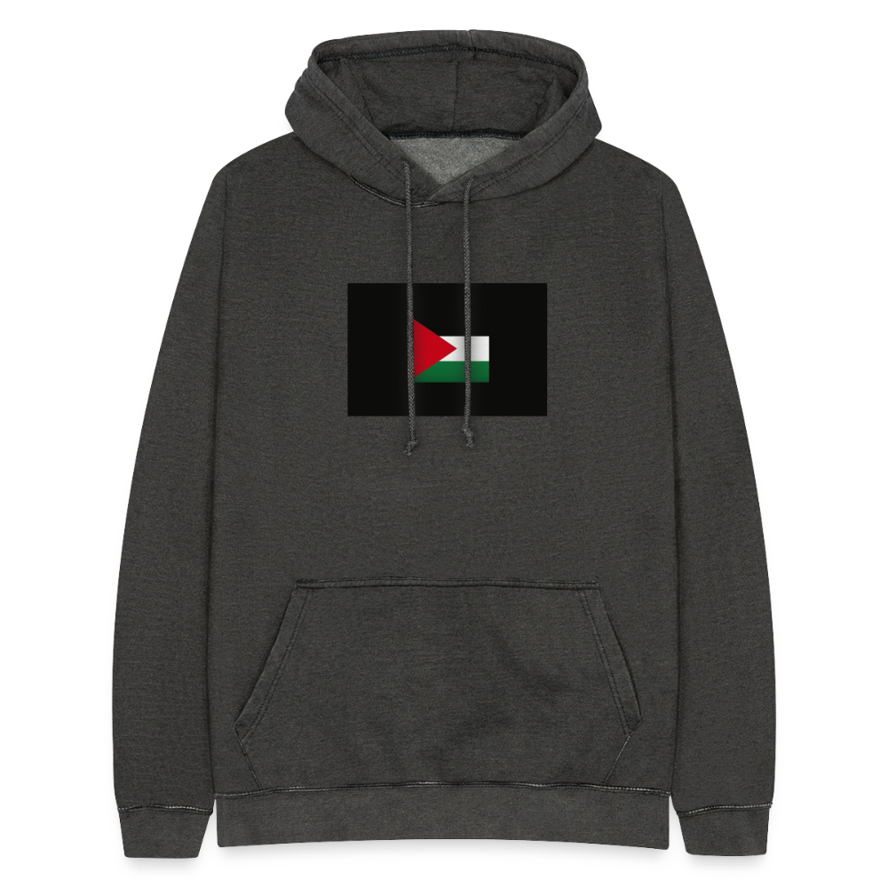 Sweat-shirt Ă  capuche vintage unisexe Palestine - noir vintage