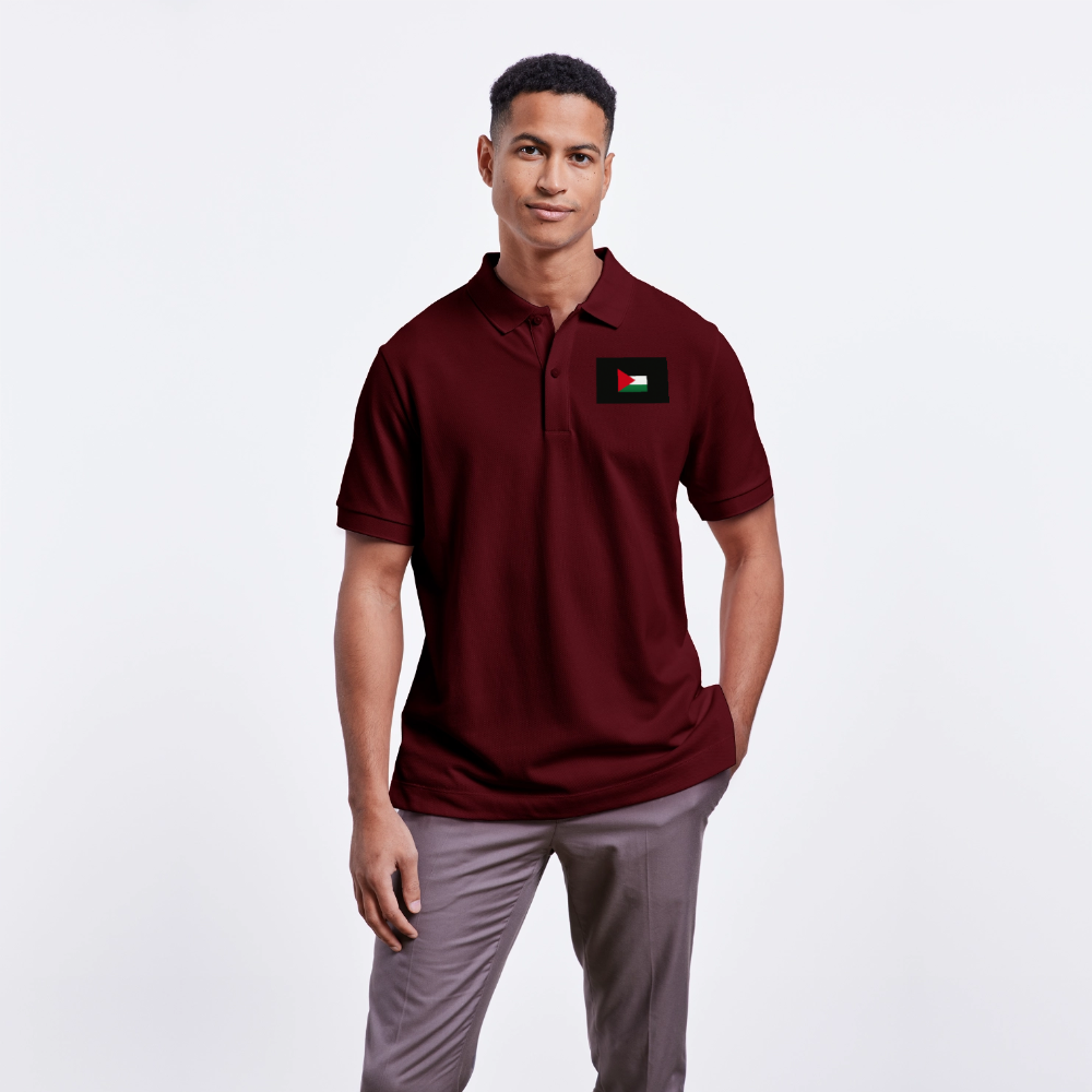 Polo PREPSTER bio Stanley/Stella Unisexe Palestine - bordeaux