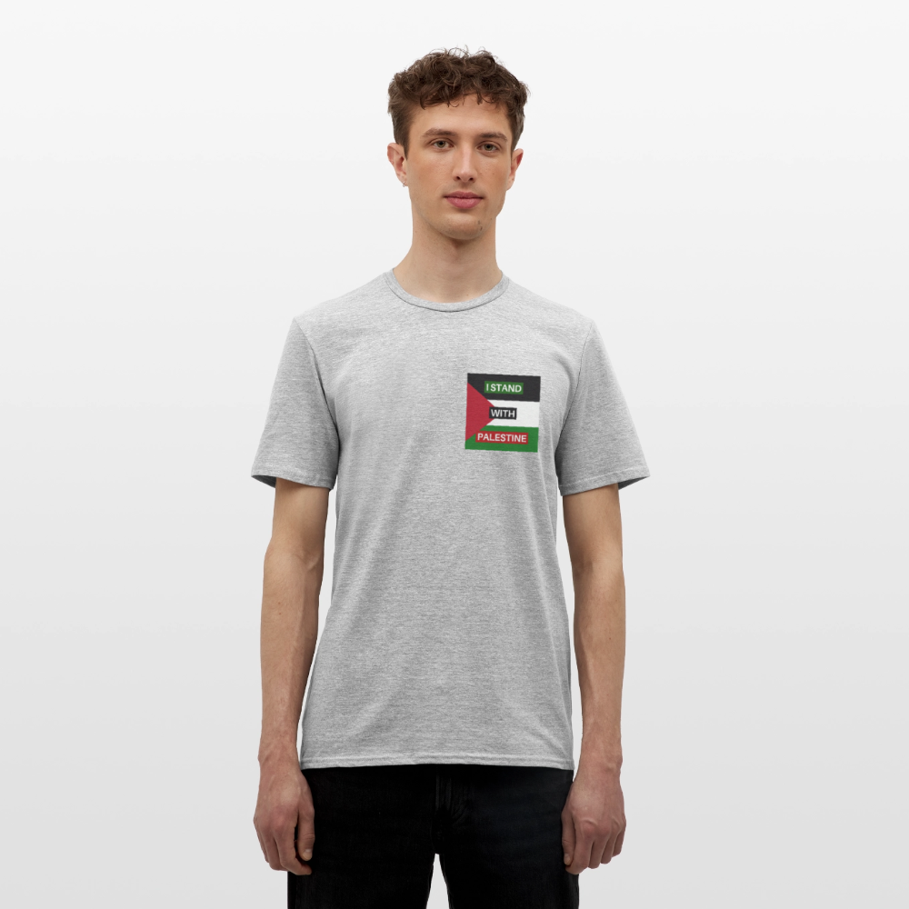 Men's T-Shirt Palestine - heather grey