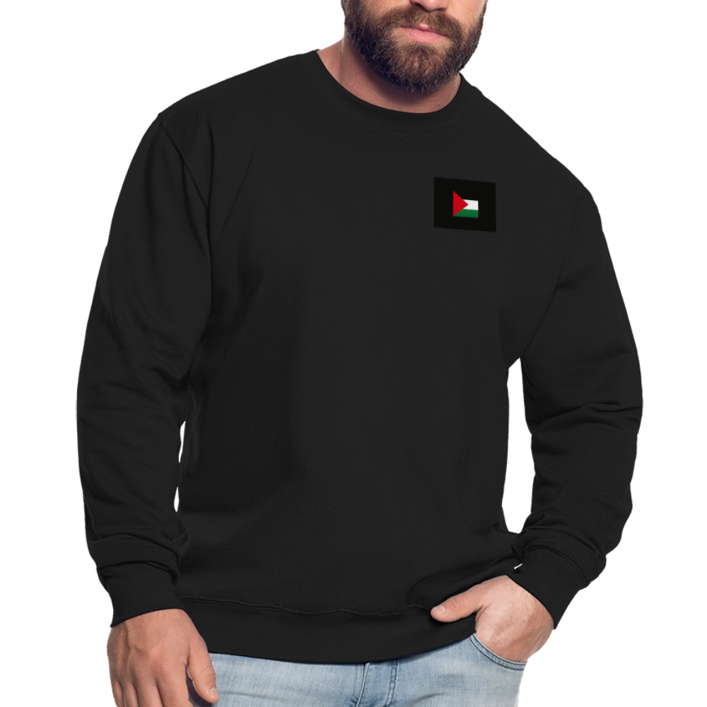 Sweat-shirt Unisex Palestine - noir