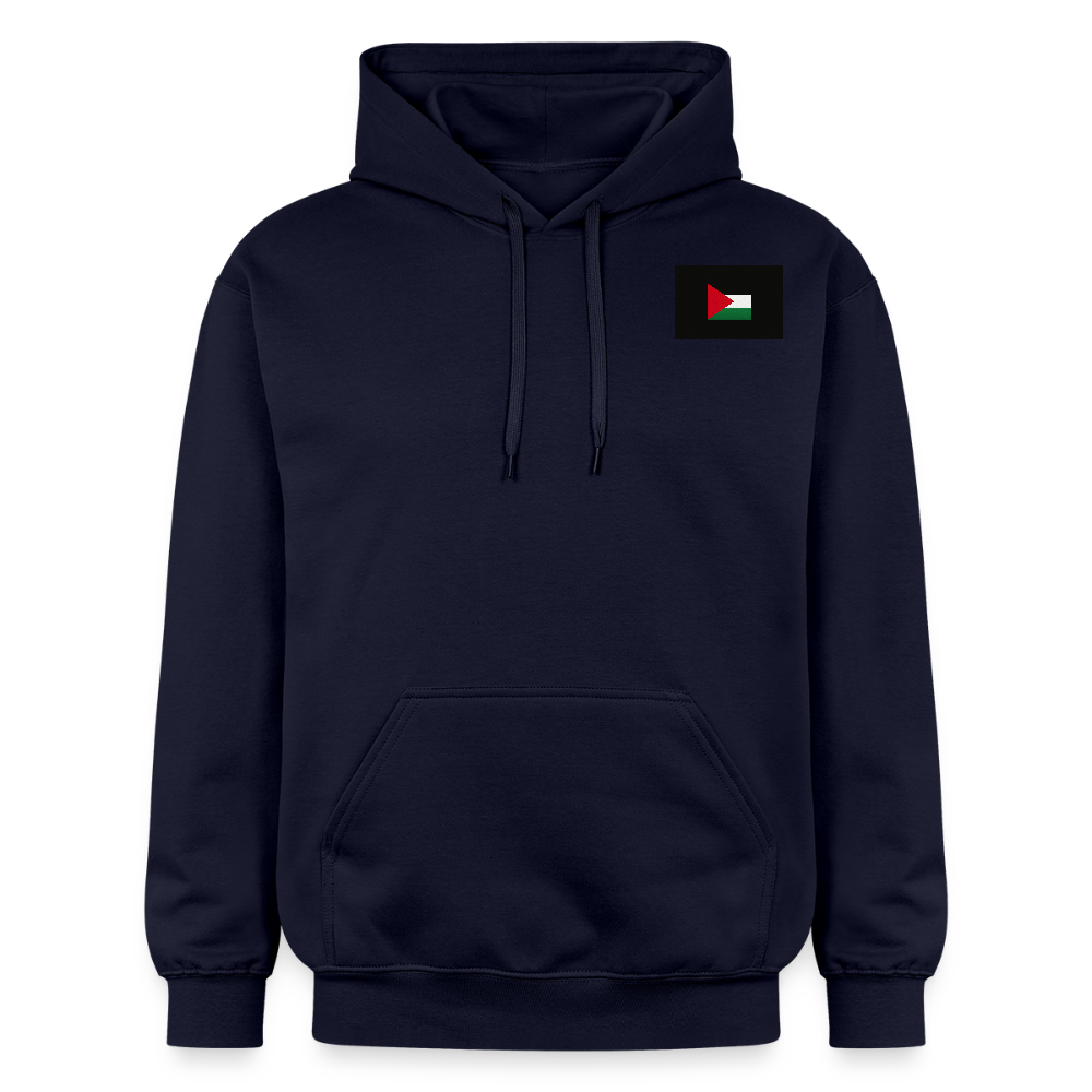 Sweat à capuche Softstyle® Gildan Unisexe Palestine - bleu marine
