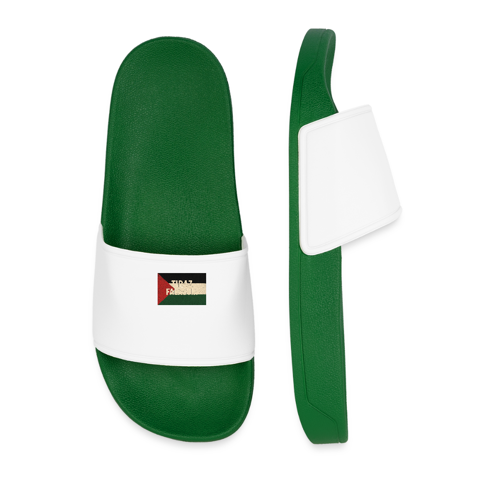 Claquettes Homme - vert foncé