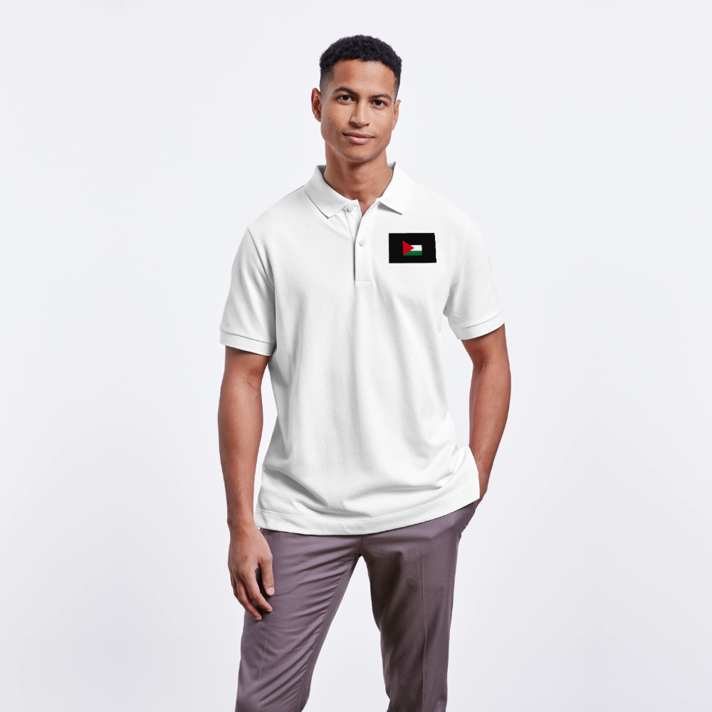 Polo PREPSTER bio Stanley/Stella Unisexe Palestine - blanc