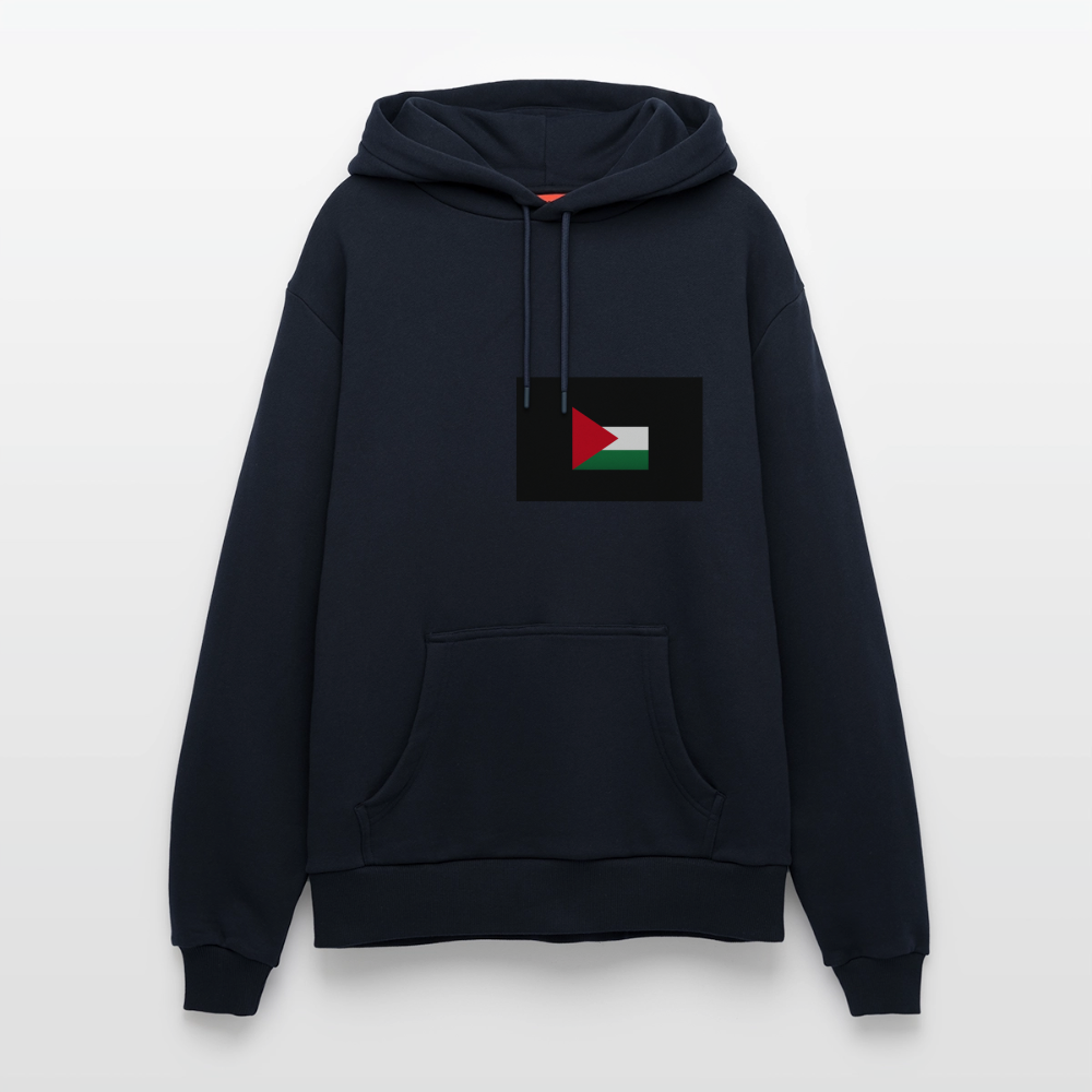 Sweat à capuche bio décontracté fabriqué en UE palestine - DARK NAVY