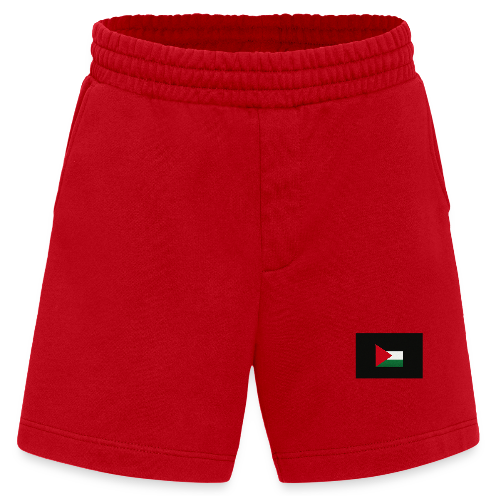 Short bio épais fabriqué en UE palestine - rouge