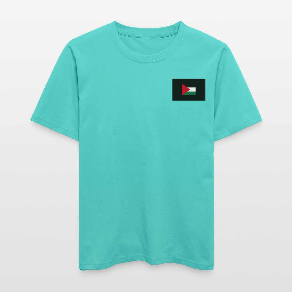 T-shirt bio décontracté SPARKER Stanley/Stella Unisexe Palestine - bleu piscine