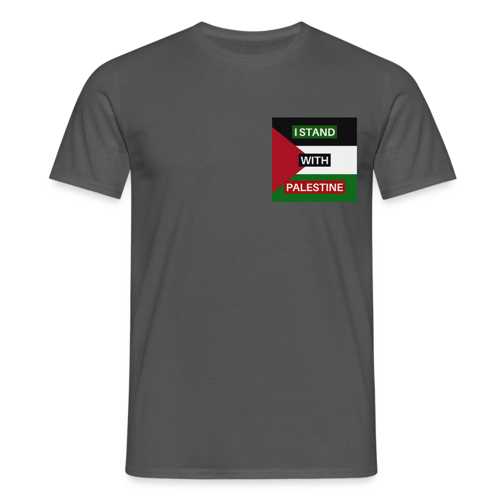 Men's T-Shirt Palestine - charcoal grey
