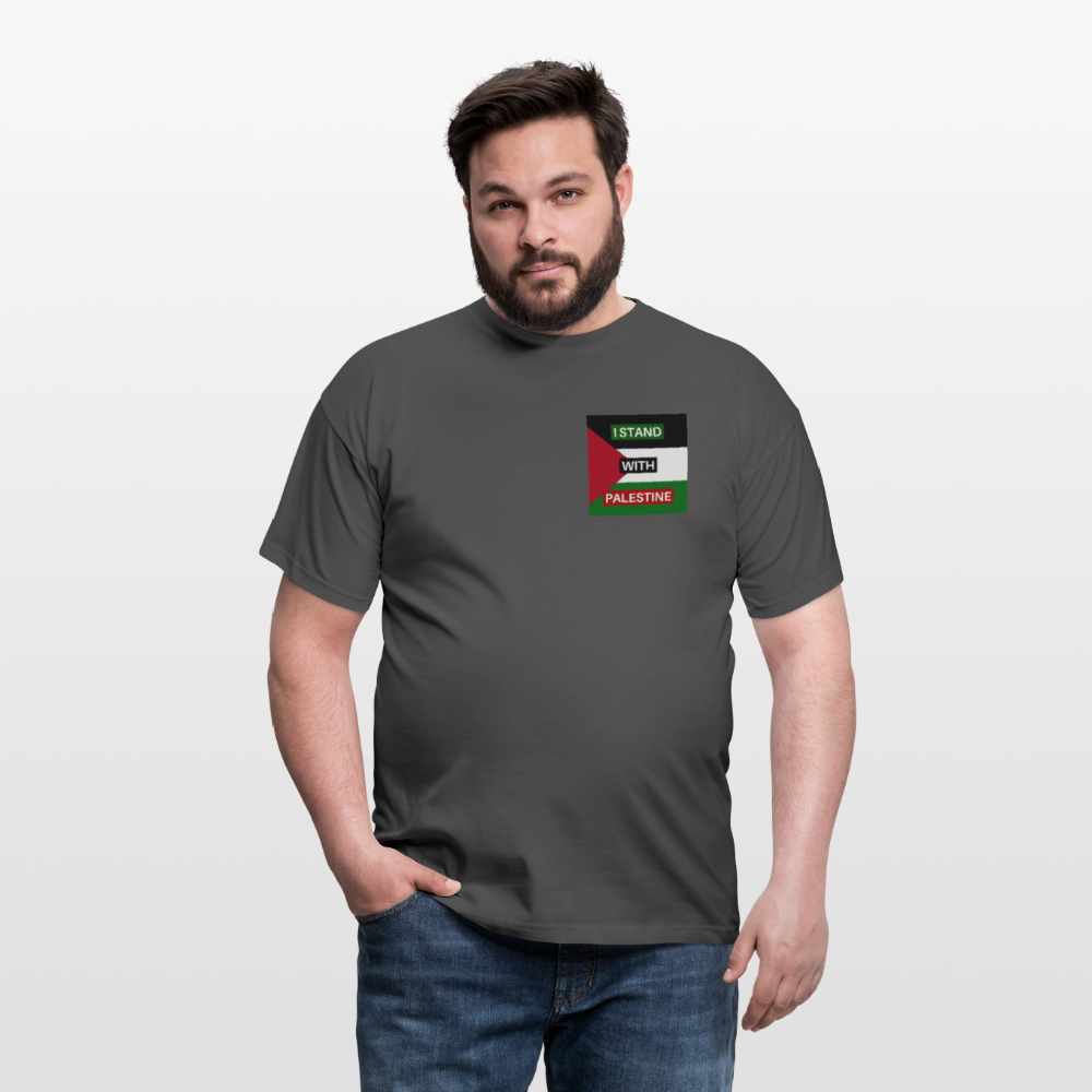 Men's T-Shirt Palestine - charcoal grey