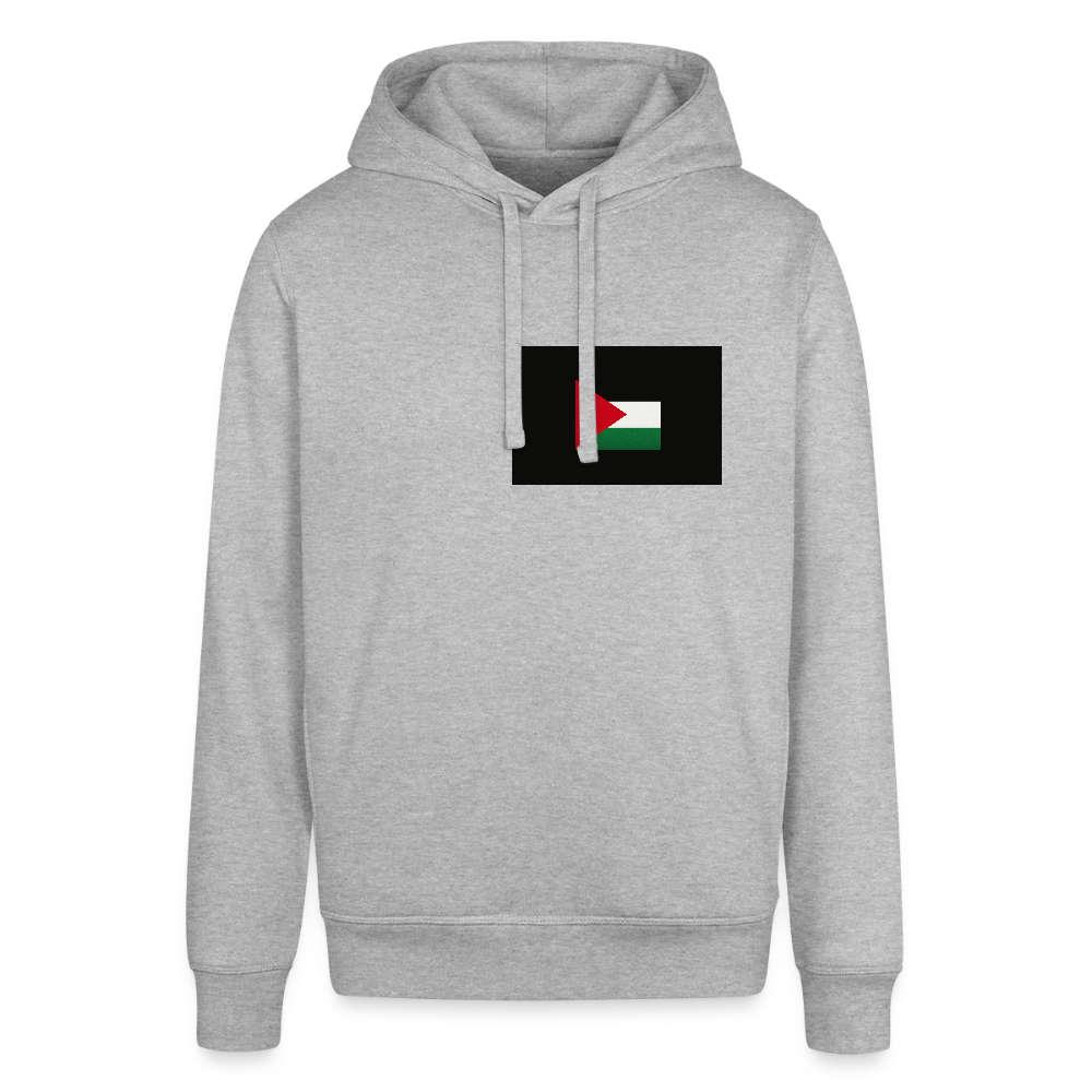 Sweat à capuche bio Stanley & Stella unisexe Palestine - gris chiné
