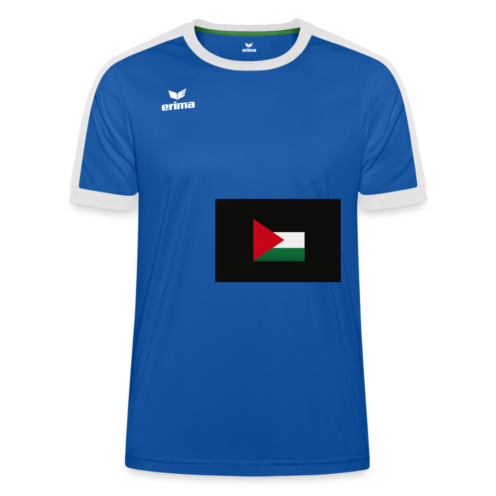 Maillot Retro Star Erima unisexe palestine - bleu royal/blanc