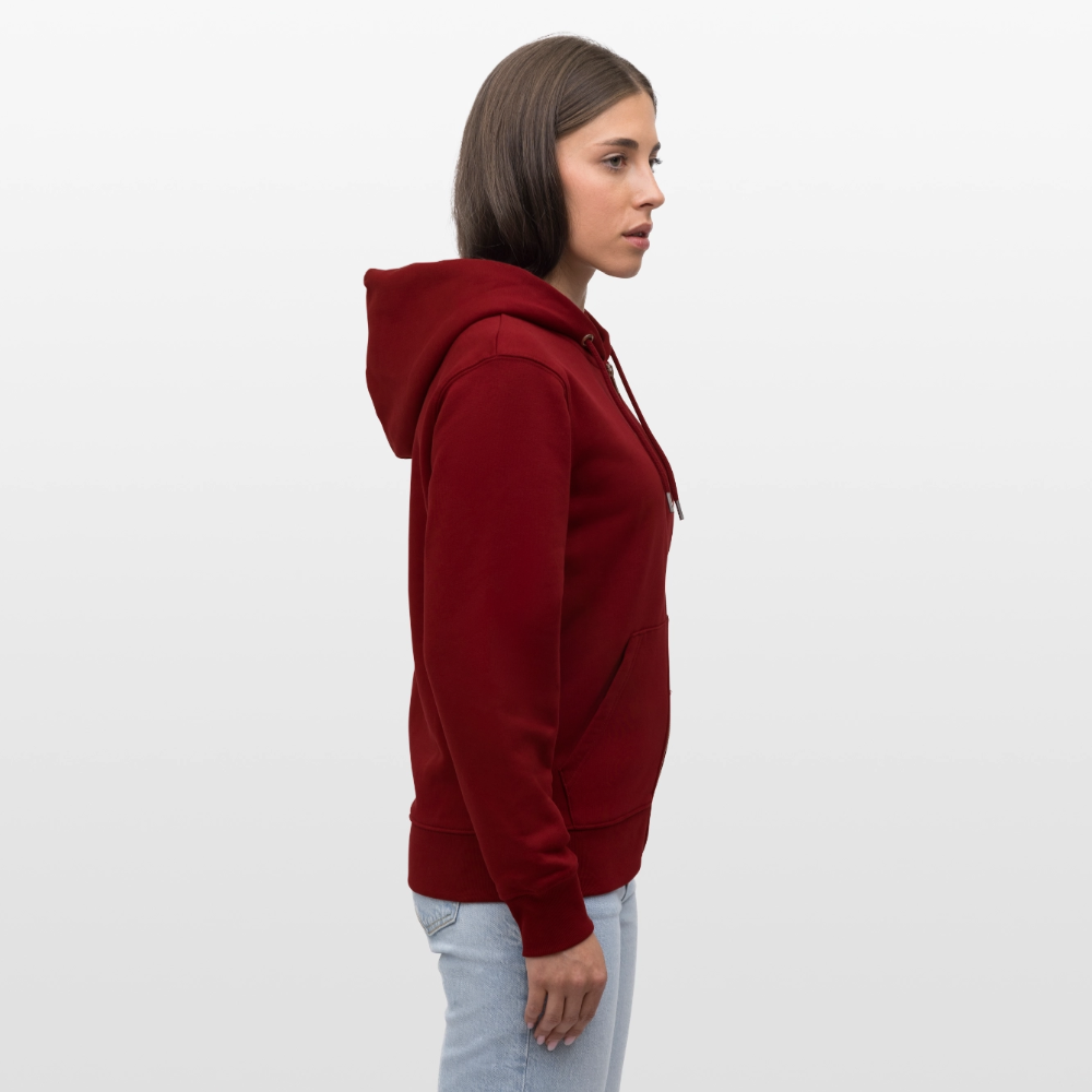 Veste à capuche bio CULTIVATOR Stanley/Stella Unisexe Palestine - bordeaux