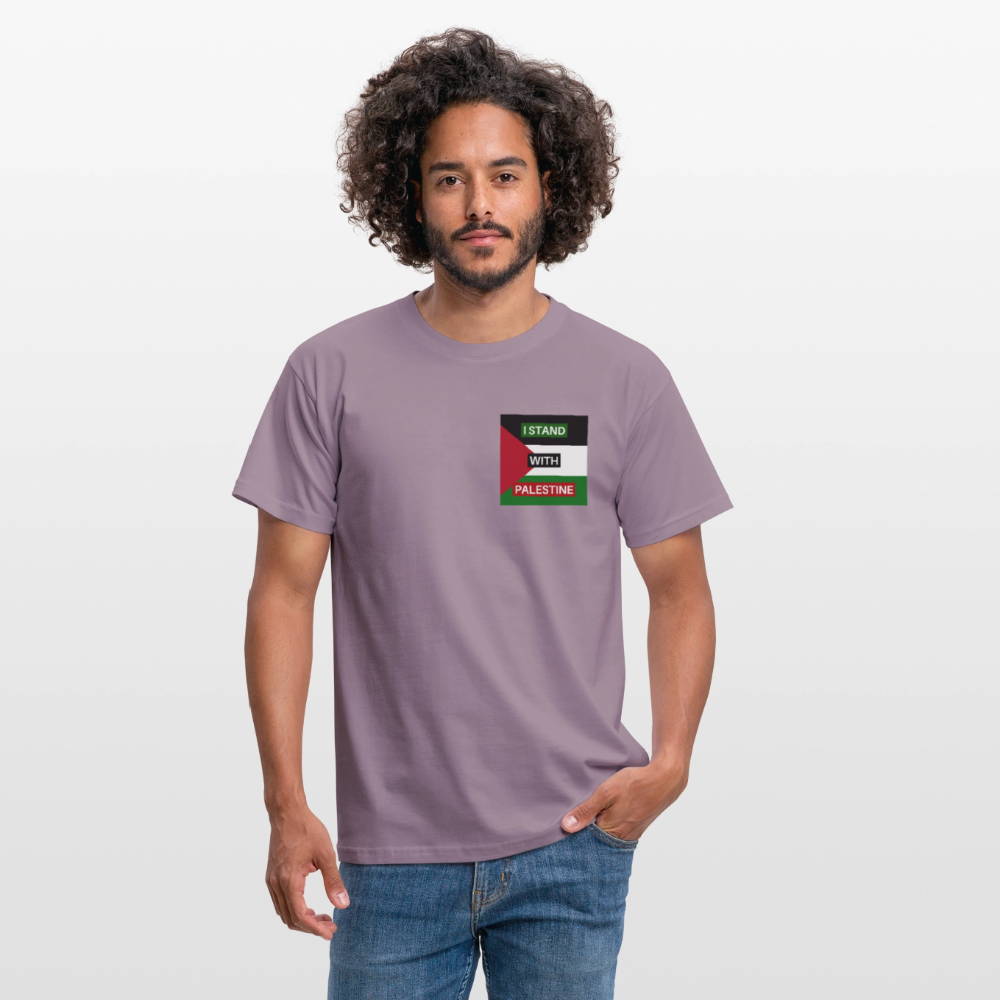 Men's T-Shirt Palestine - purple-grey