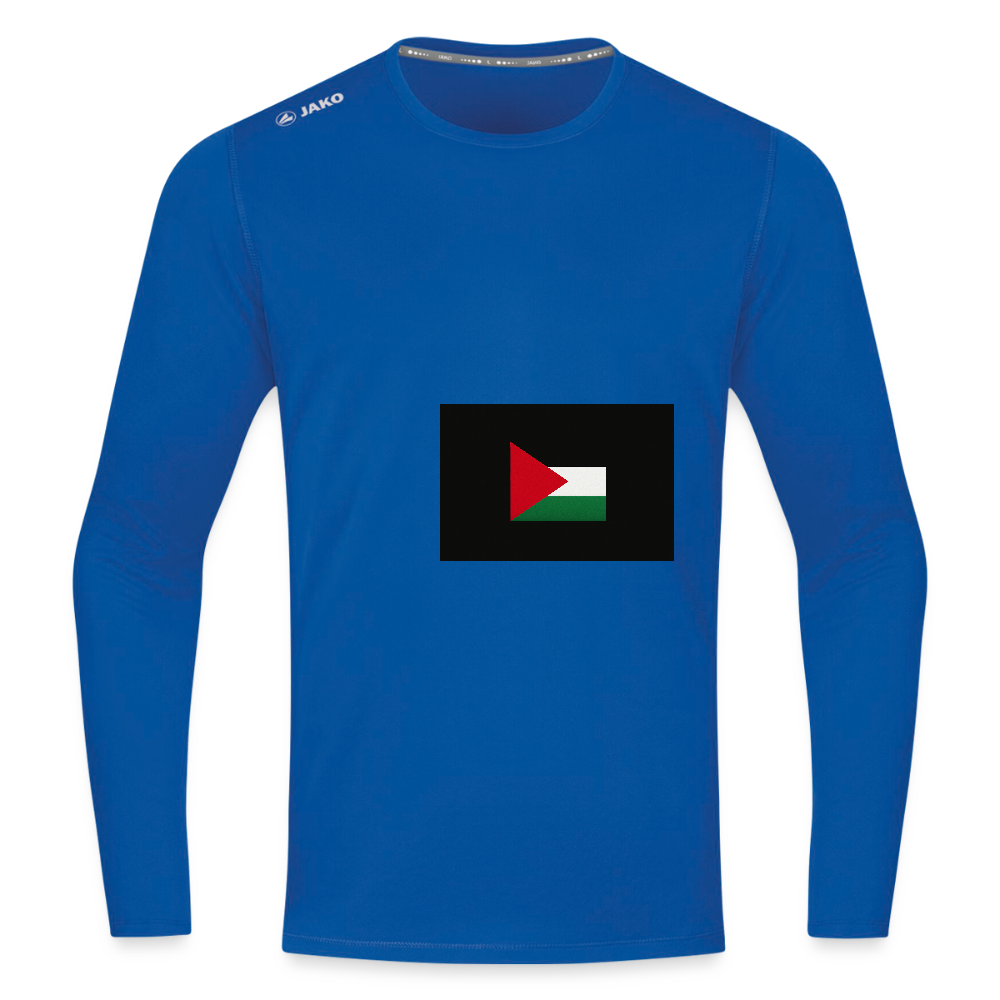 Manches longues Run 2.0 JAKO Palestine - bleu royal