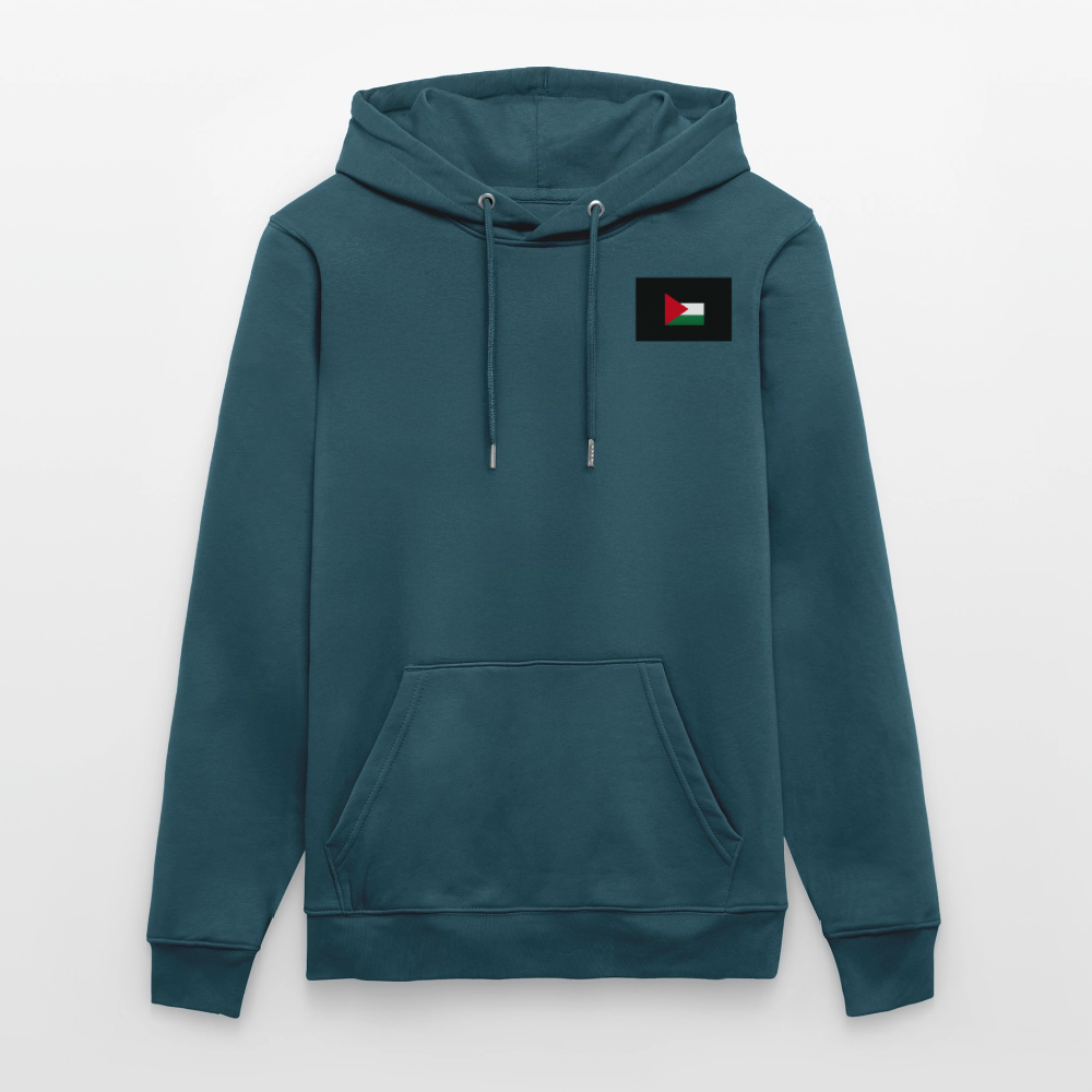 Sweat à capuche bio CRUISER Stanley/Stella Unisexe Palestine - bleu pétrole foncé