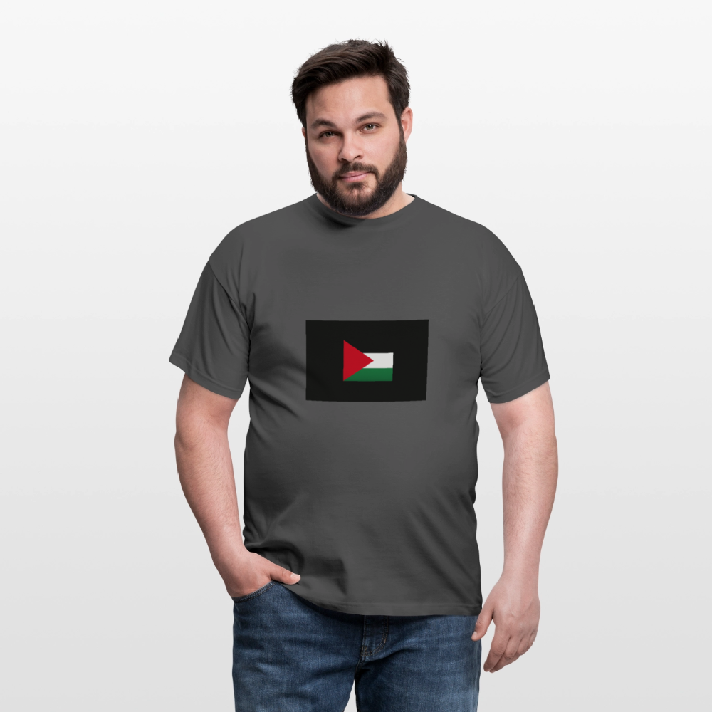 T-shirt Homme Palestine - charbon