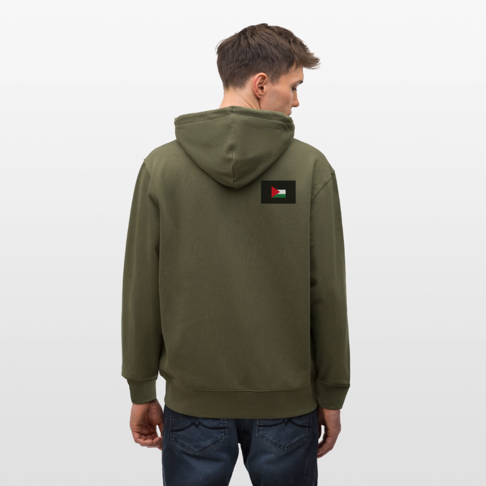 Veste à capuche bio CULTIVATOR Stanley/Stella Unisexe Palestine - kaki