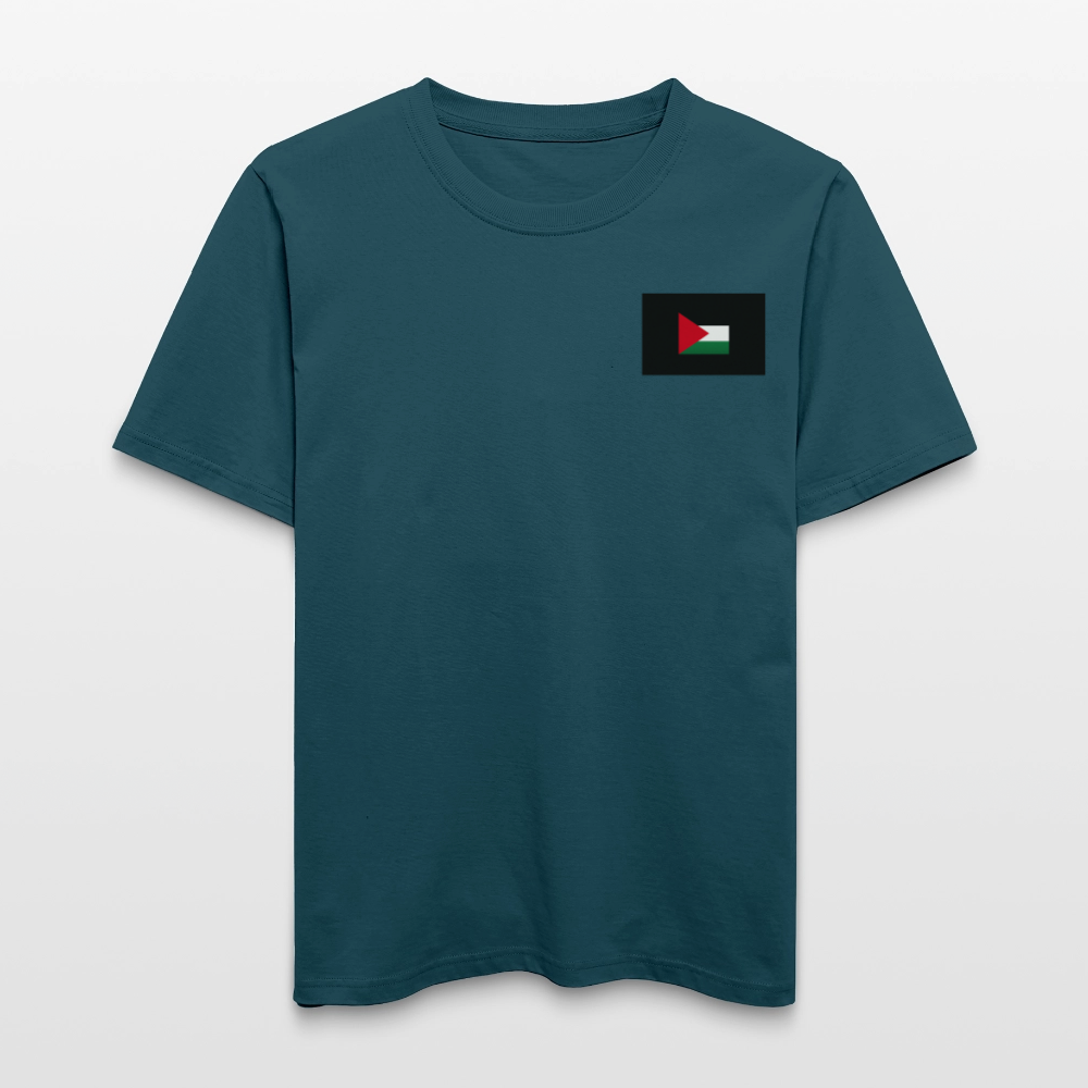 T-shirt bio décontracté SPARKER Stanley/Stella Unisexe Palestine - bleu pétrole foncé