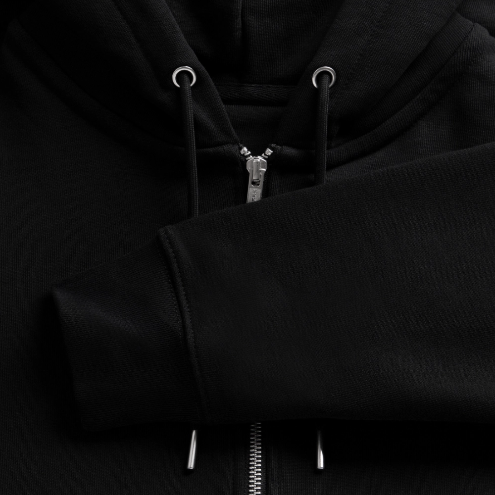 Veste à capuche bio CULTIVATOR Stanley/Stella Unisexe Palestine - noir