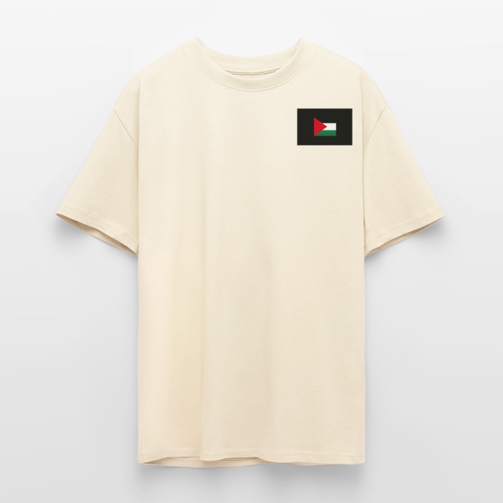 T-shirt oversize épais - crème