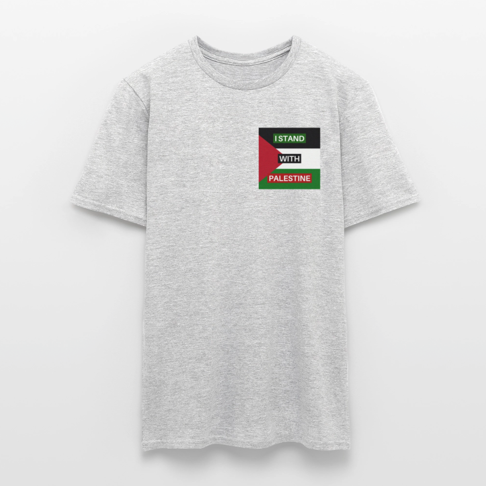 Men's T-Shirt Palestine - heather grey