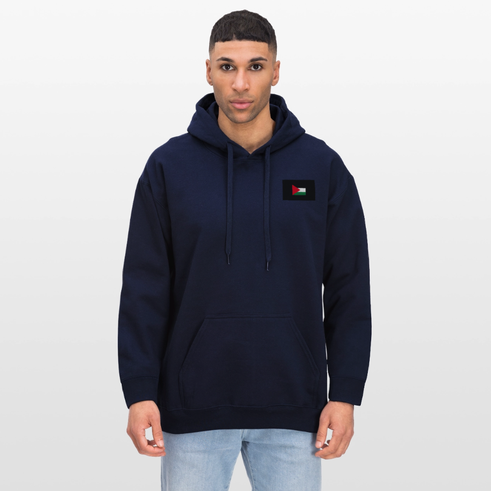 Sweat à capuche Softstyle® Gildan Unisexe Palestine - bleu marine