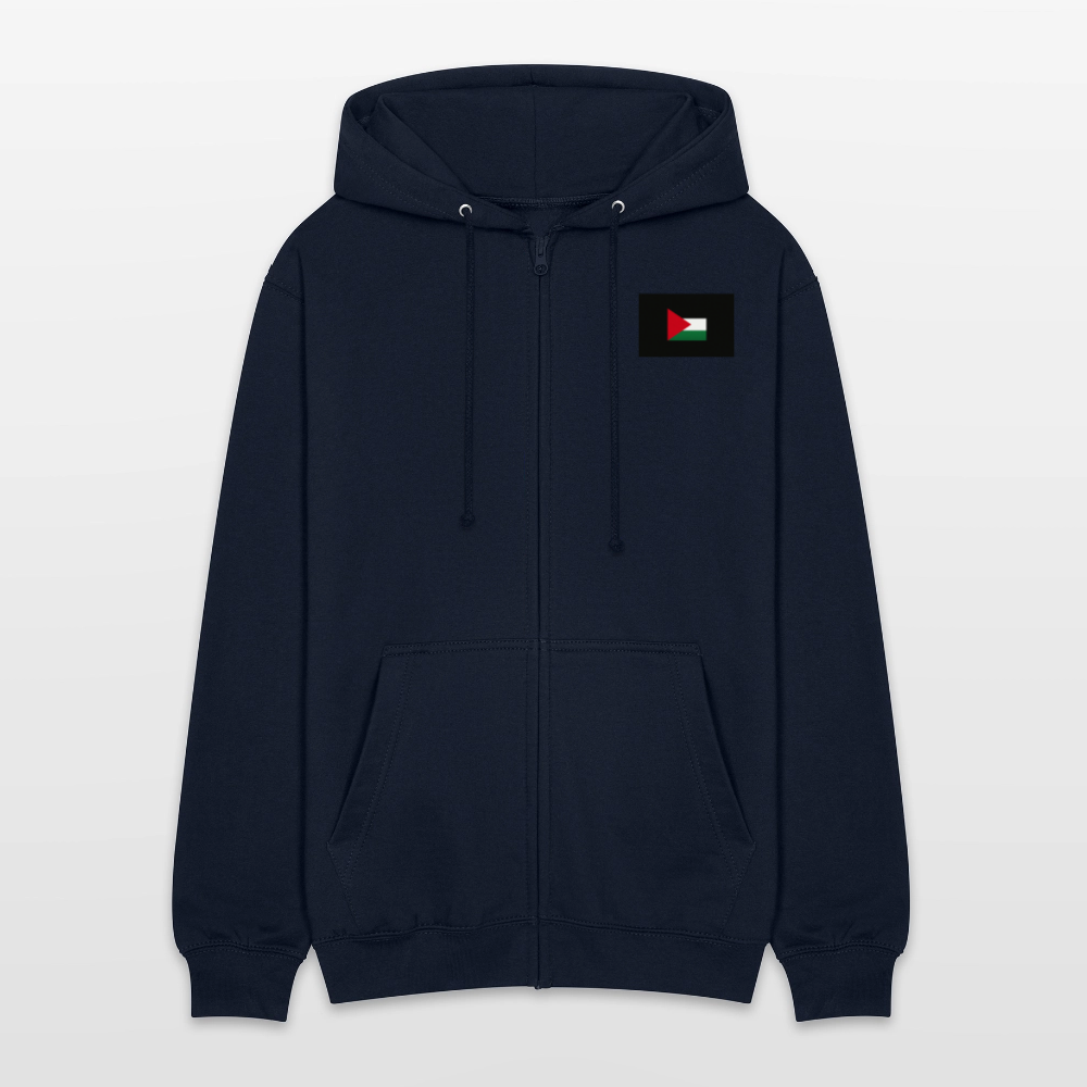Veste à capuche unisexe Palestine - marine