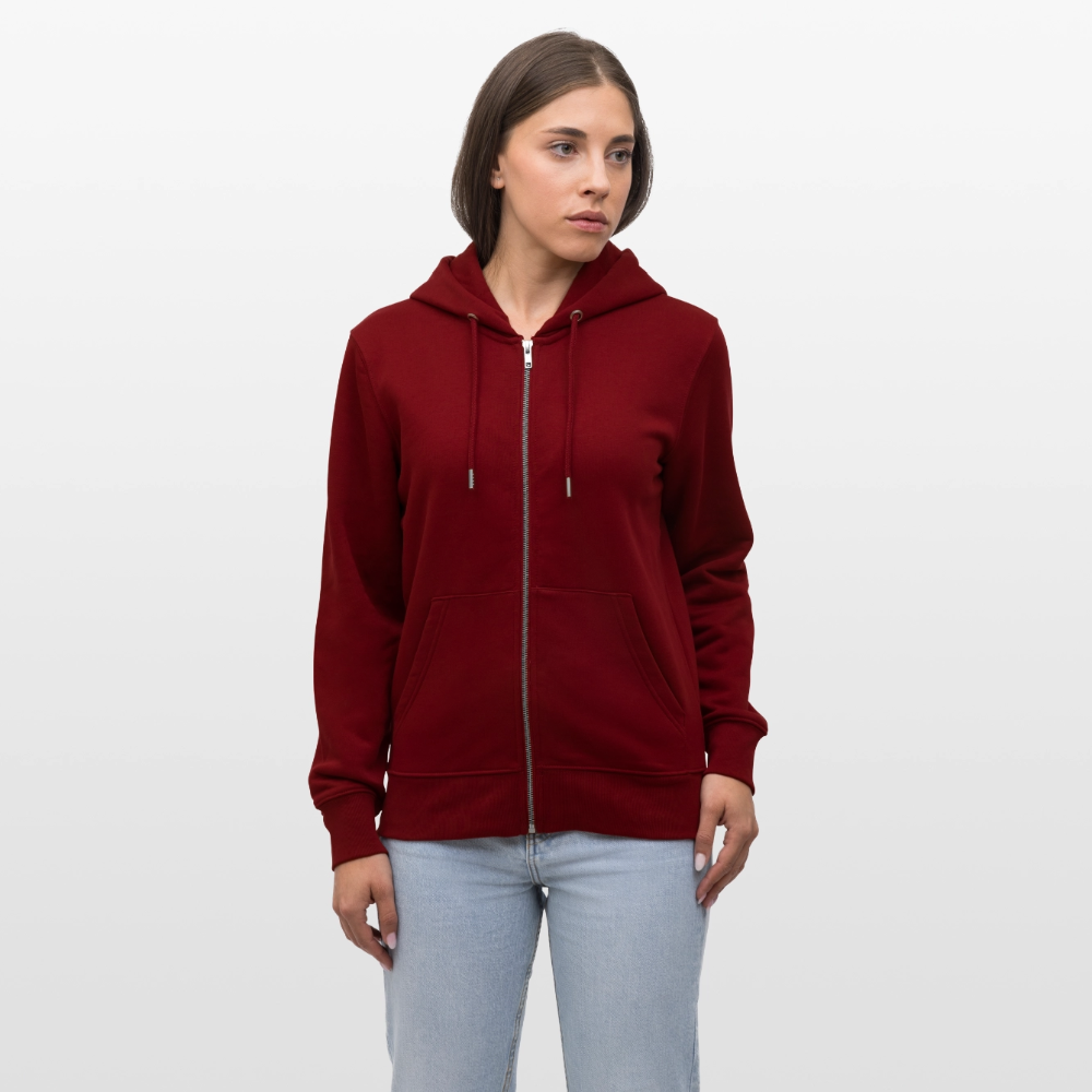 Veste à capuche bio CULTIVATOR Stanley/Stella Unisexe Palestine - bordeaux