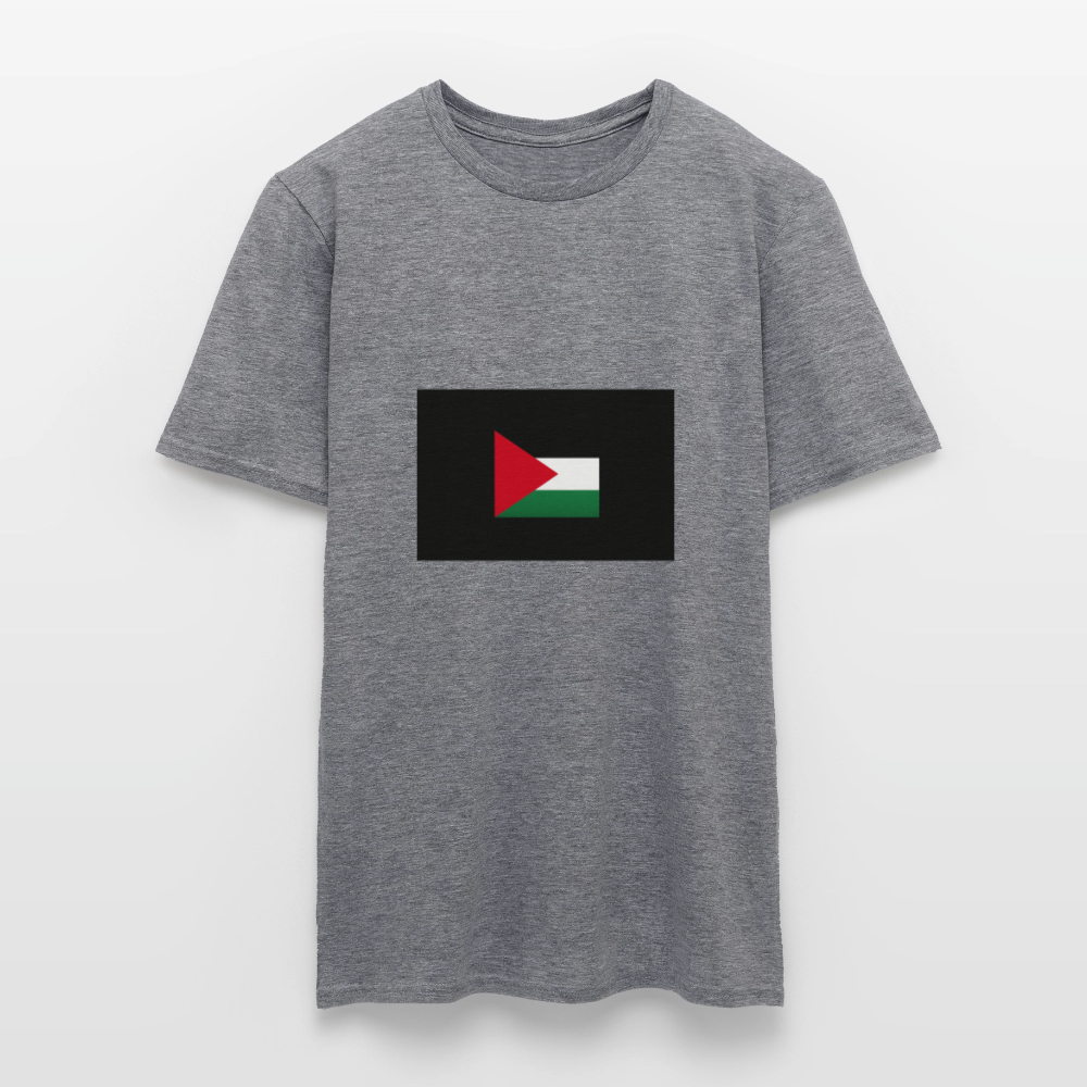 T-shirt Homme Palestine - graphite chiné