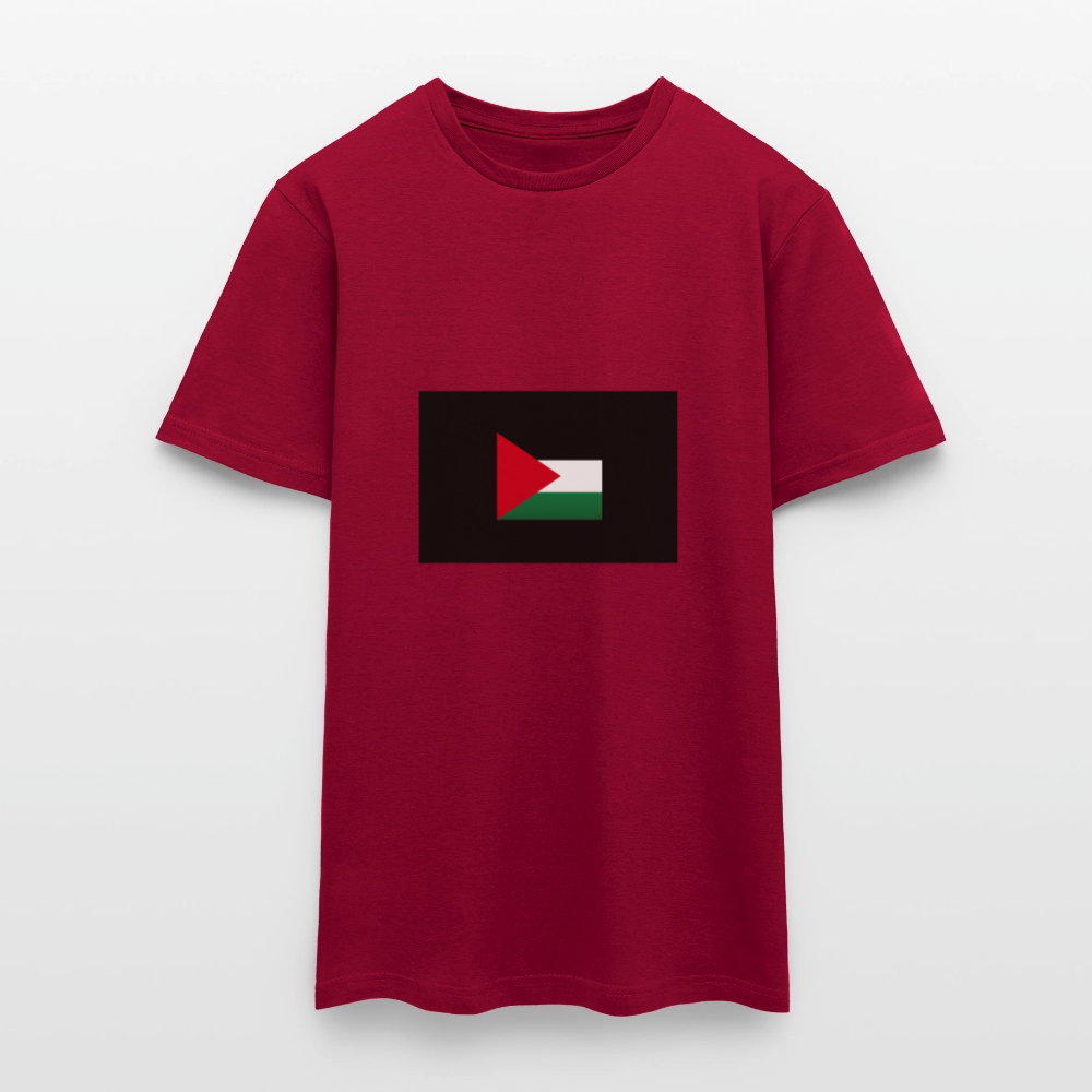 T-shirt Homme Palestine - rouge brique