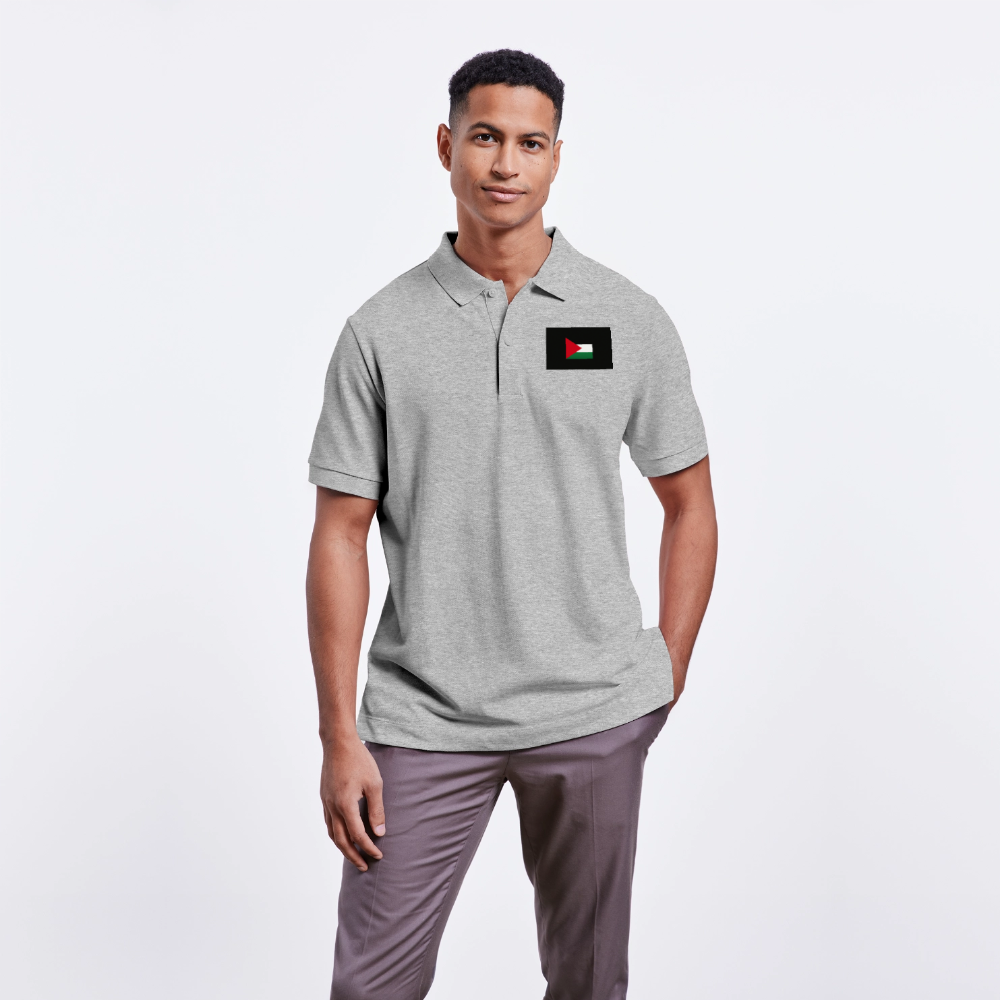Polo PREPSTER bio Stanley/Stella Unisexe Palestine - gris chiné