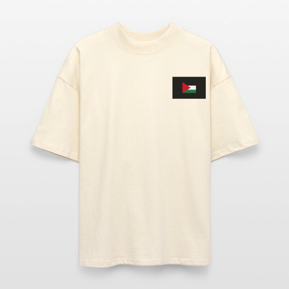 T-shirt bio Blaster coupe oversize Stanley/Stella Unisexe - blanc gris