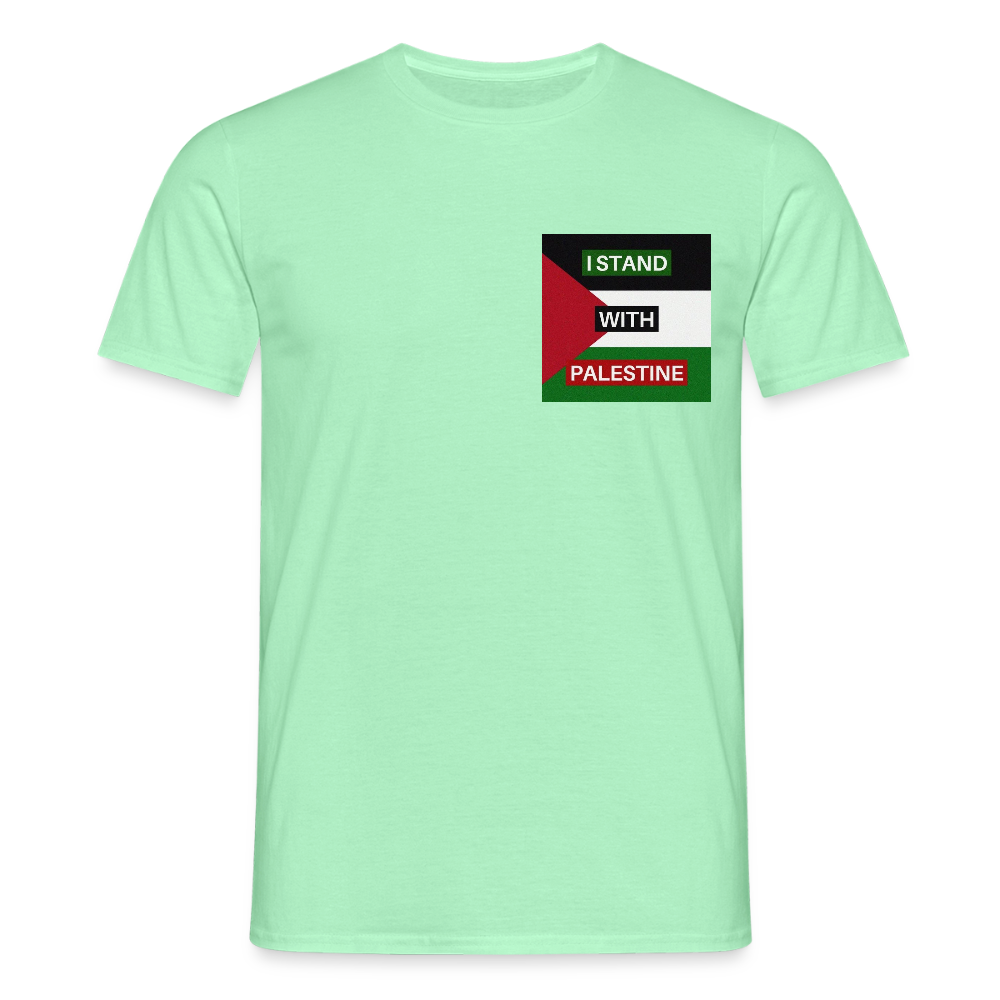 Men's T-Shirt Palestine - mint green