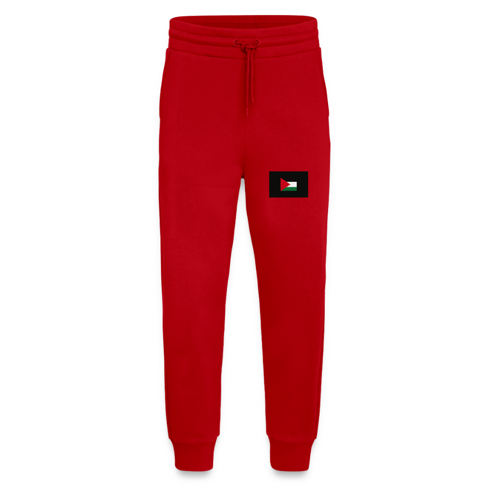 Pantalon de jogging bio décontracté fabriqué en UE palestine - rouge