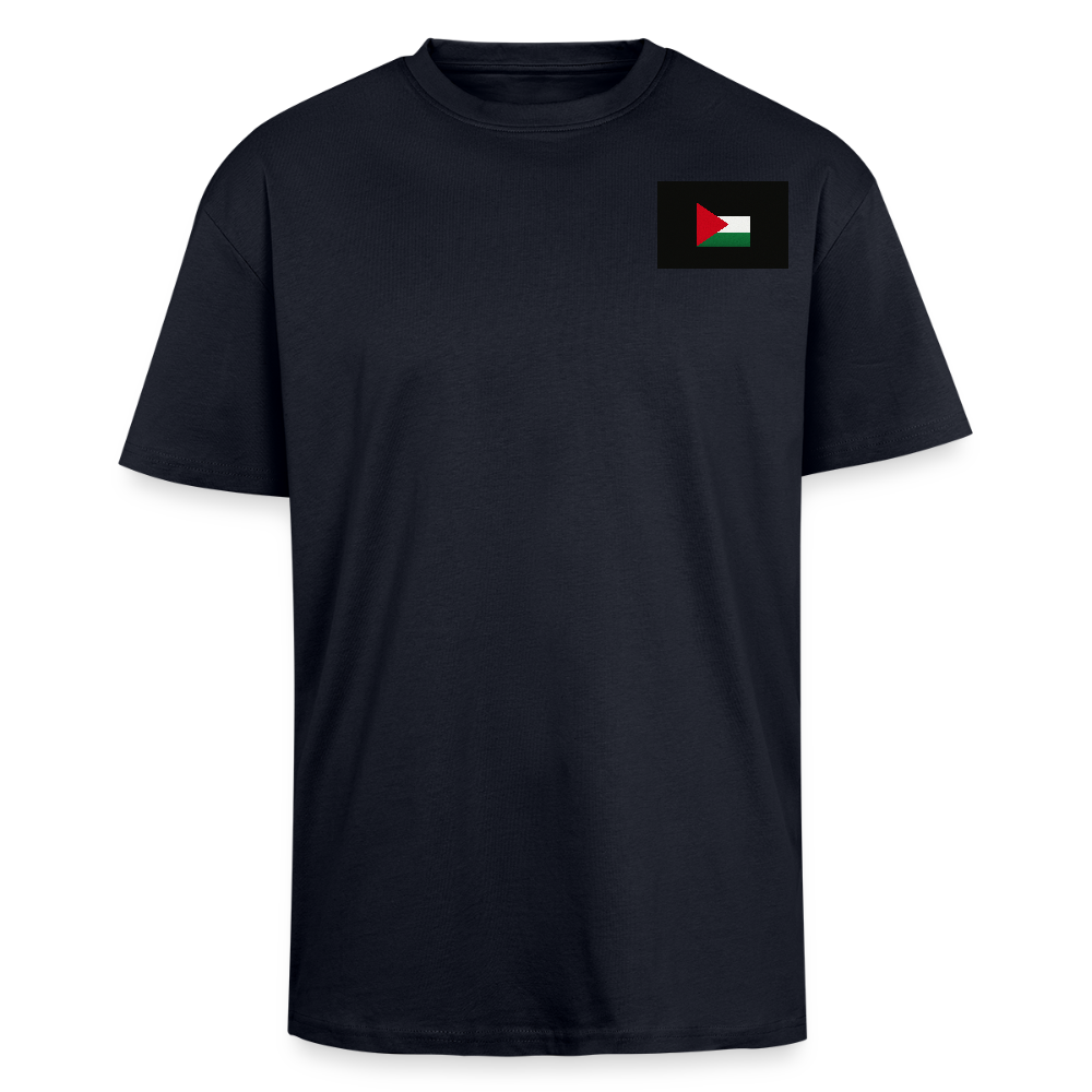 T-shirt oversize épais - bleu marine