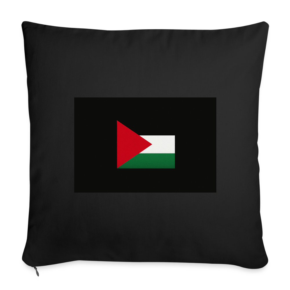 Coussin et housse de 45 x 45 cm - noir