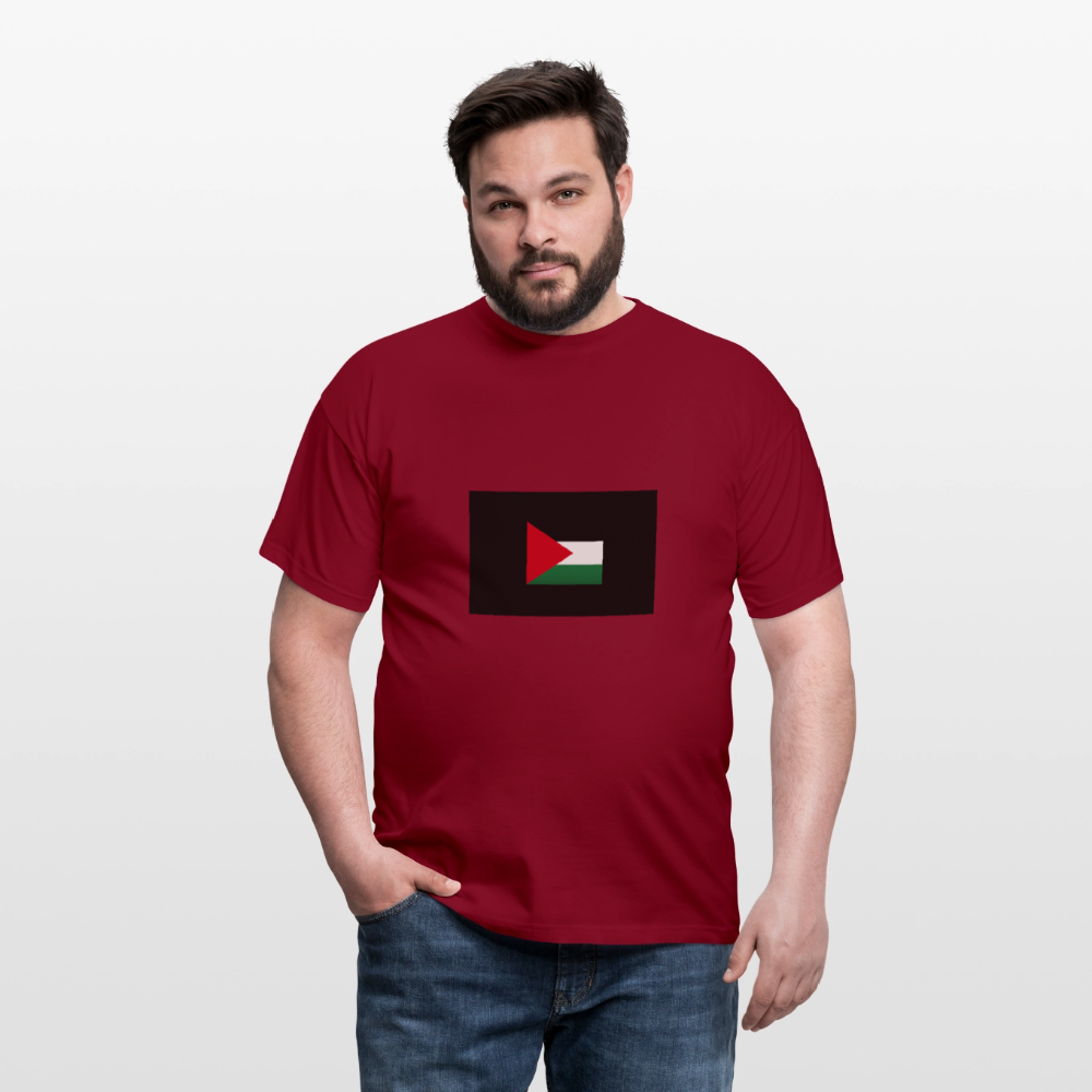 T-shirt Homme Palestine - rouge brique